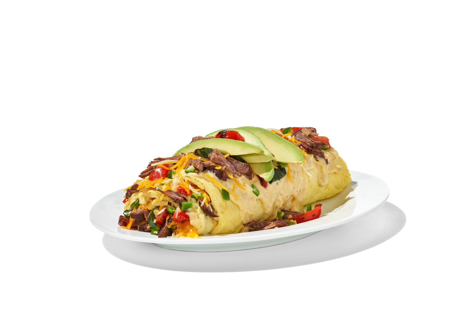 Spicy Poblano Omelette