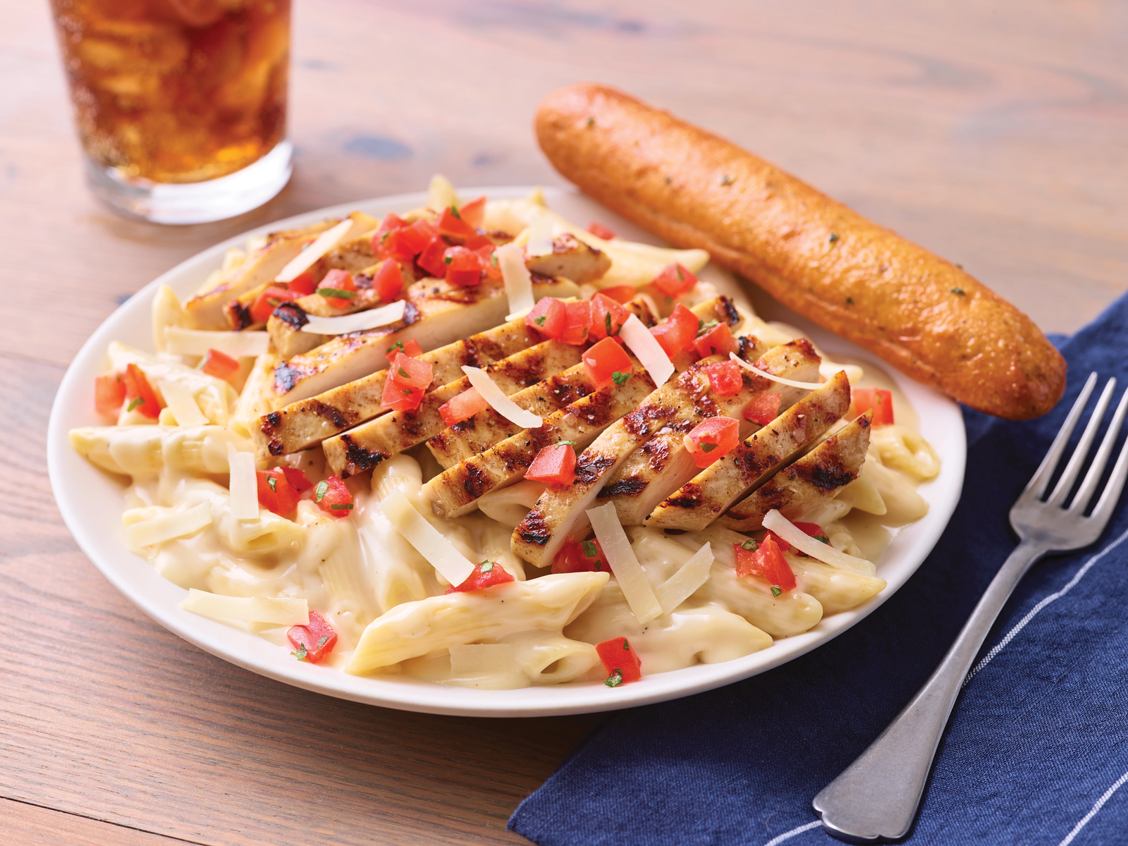 Three-Cheese Chicken Penne
