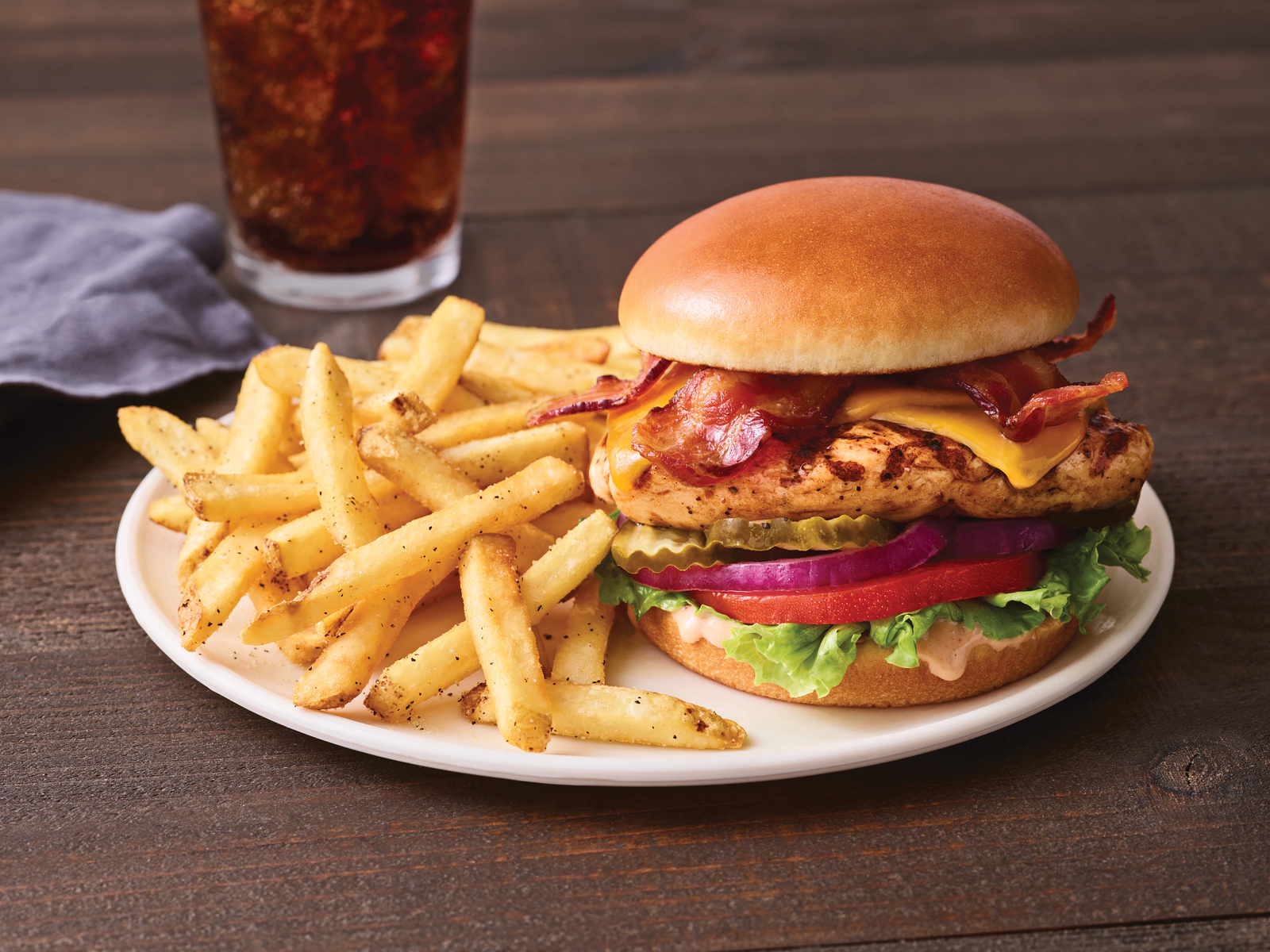 Bacon Cheddar Chicken Sandwich