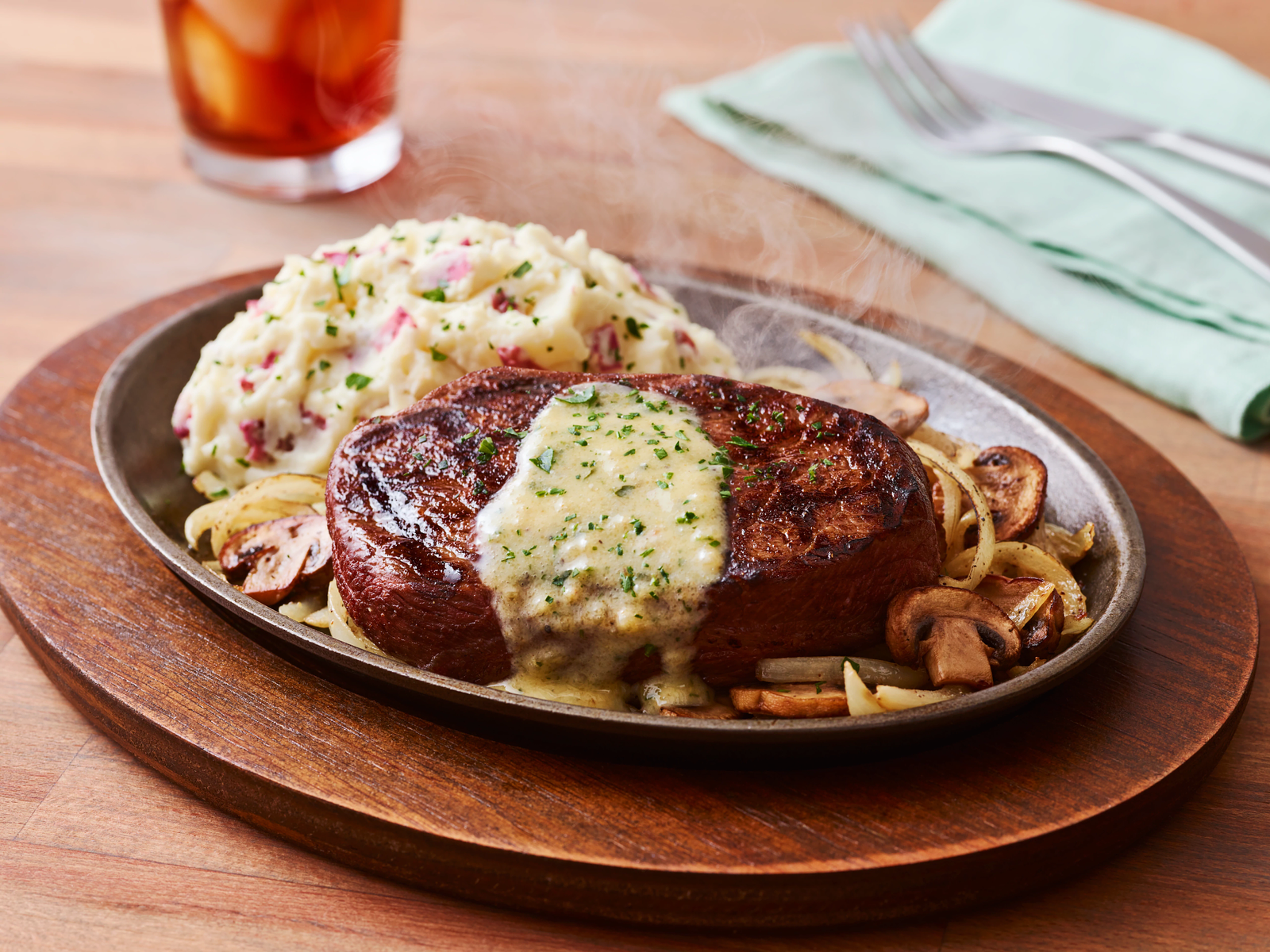 Bourbon Street Steak Skillet