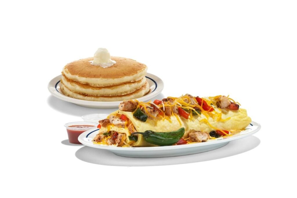 Chicken Fajita Omelette — IHOP at SaskHop Regina