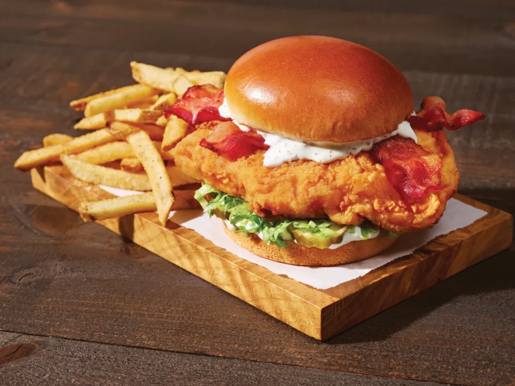 Bacon Ranch Chicken Sandwich — Applebee's at SaskHop Regina