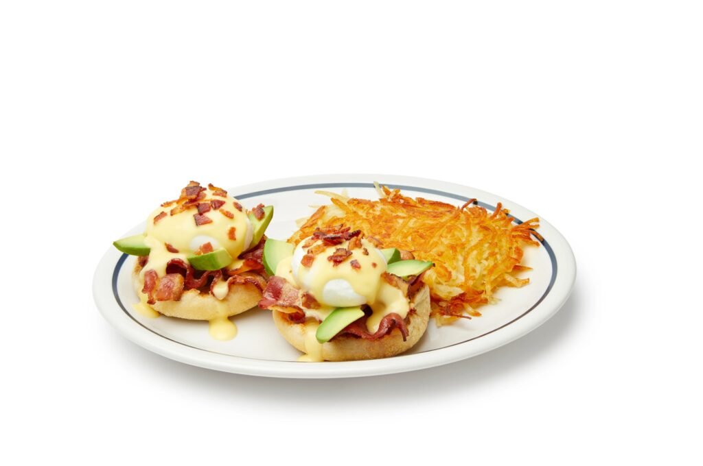 Bacon Avocado Benedict — IHOP at SaskHop Regina
