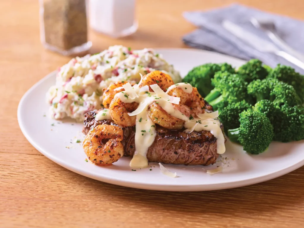 Shrimp 'N Parmesan Sirloin — Applebee's at SaskHop Regina